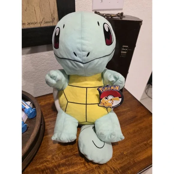 Pokemon Squirtle Plush Stuffed Nintendo 15 Inch New With Tag