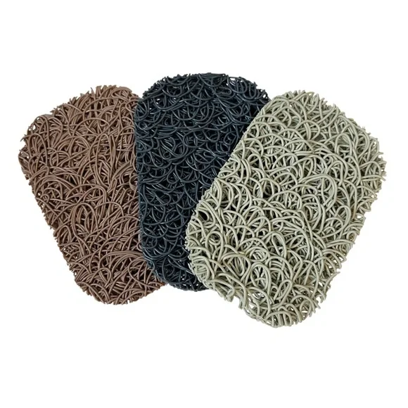 Soap Lift Bio Plastic Soap Saver Set of 3 Brown Blue Sage Green NWOT
