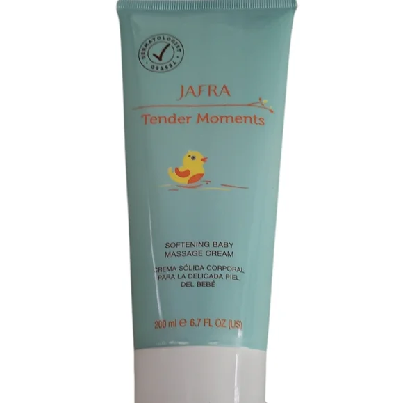 Jafra Tender Moments Softening Baby Massage Cream 6.7 fl oz
