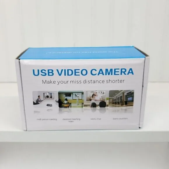 USB Video Camera 1080p Webcam OPEN BOX