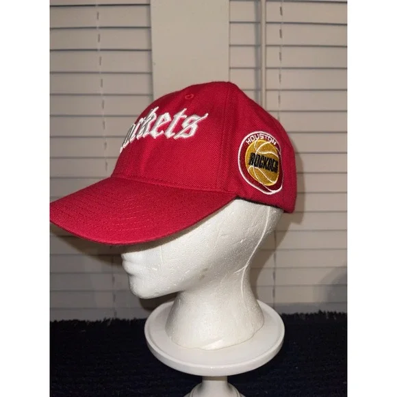 Houston Rockets Mitchell And Ness SnapBack Red‎