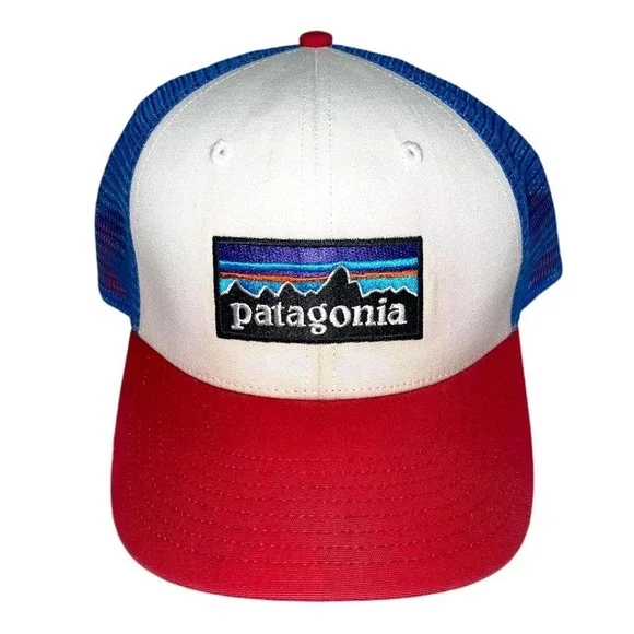 Patagonia Snapback Hat Trucker Spell Out Horizon Excellent One Size Fits‎ All
