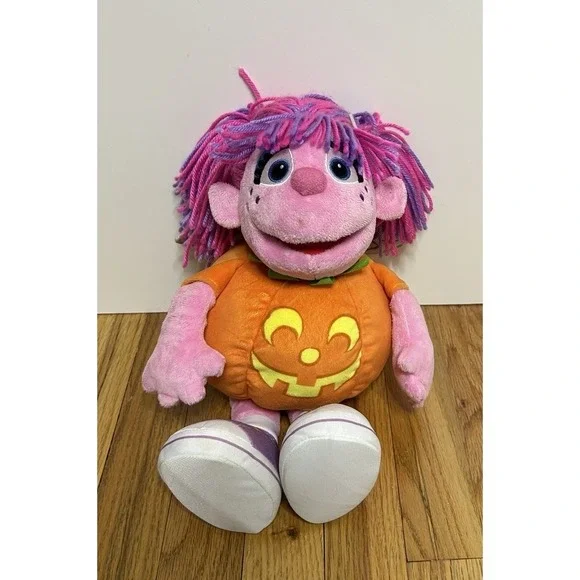 ABBY CADABBY Halloween Pumpkin Fairy PLUSH DOLL Sesame Place 17