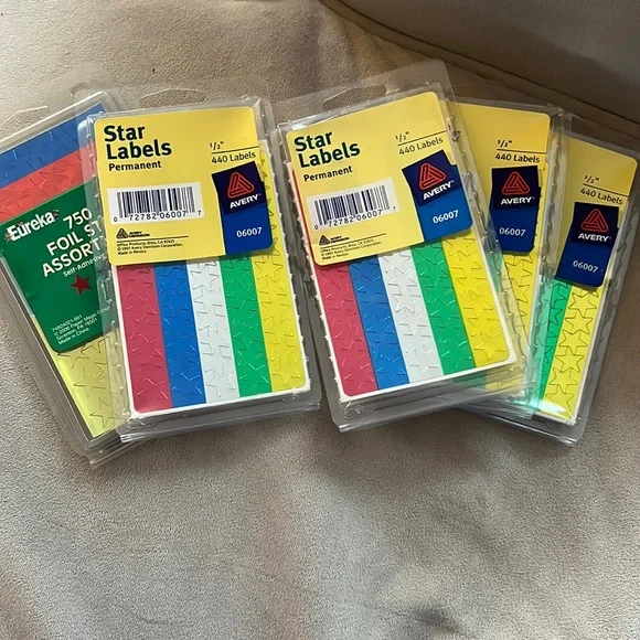 Star Labels/Stickers