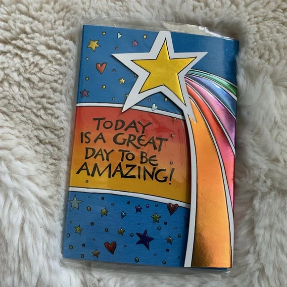 Inspirational Starry Self-Stick Removable Note Follo