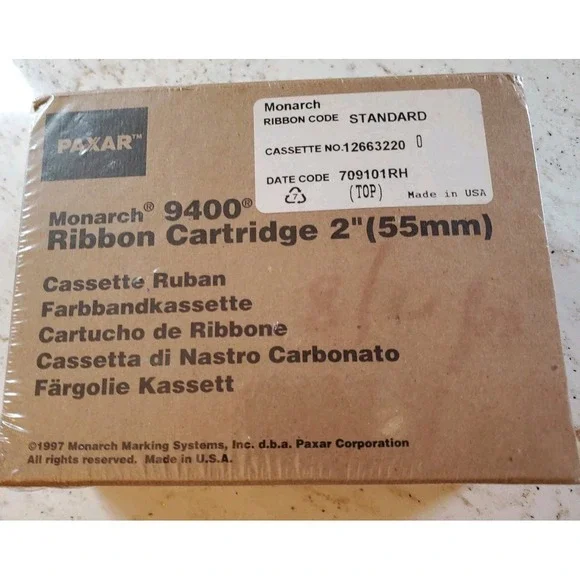 Monarch 9400 Ribbon Cartridge 4