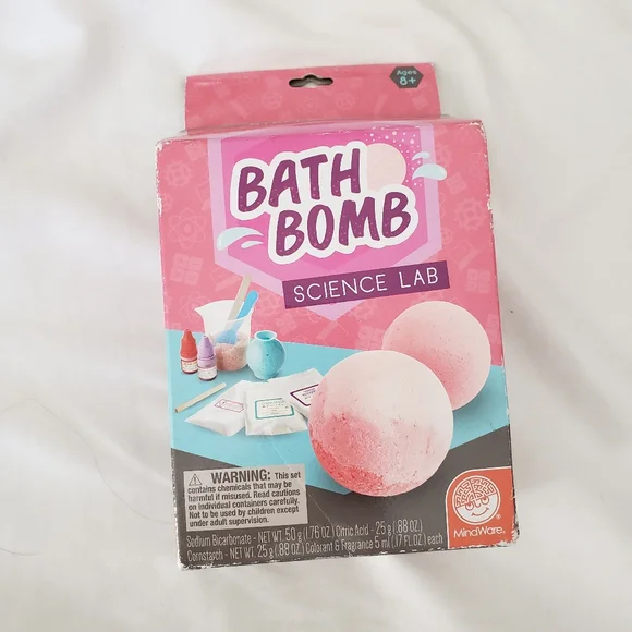 NEW Mindware Stemulators Bath Bomb Science Lab Kit