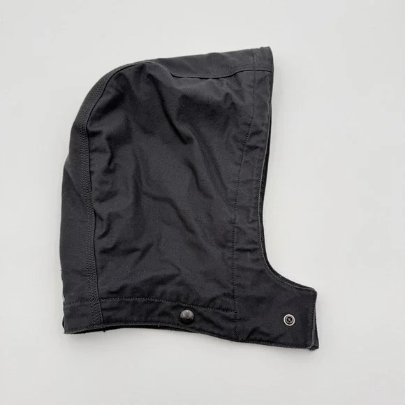 Carhartt Detachable Snap-On Replacement Hood Men OS Dark Gray Canvas Quilted EUC