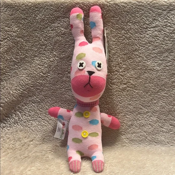 SOCKABOUTS Emiko Bunny Sock Plush Toy