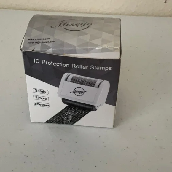 Miseyo Identify Theft Protection Roller Stamp