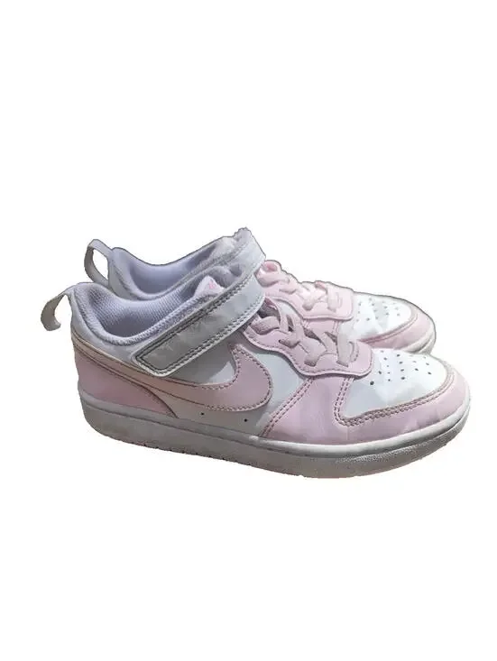 Nike Girls Court Borough Recraft Low Top Sneaker Pink Size 1