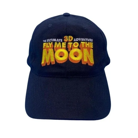 2000s The Ultimate 3D Adventure - Fly Me To The Moon (2008) Movie Promo Hat‎