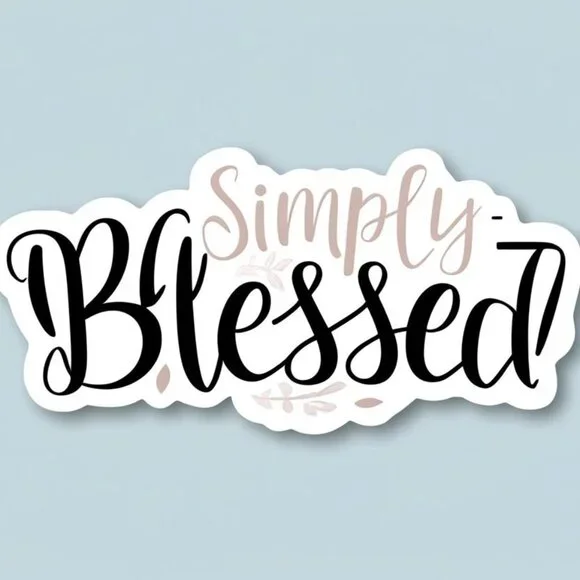 Faith Stickers - 3x $10