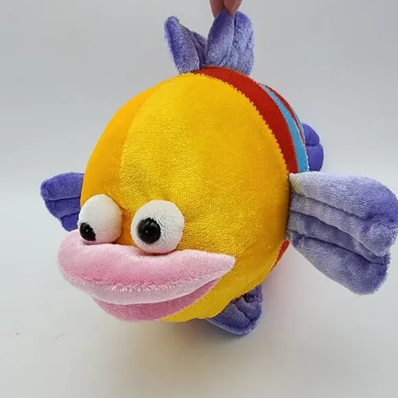 Emrad Big Googly Eye Fish Plush Stuffed Animal Toy 12