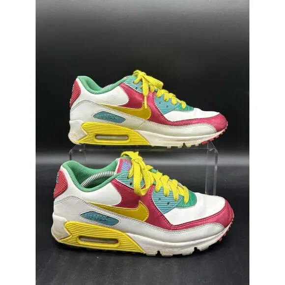 Nike Air Max 90 CL Olympic Pack Youth Size 6Y Athletic Sneaker 312153-172