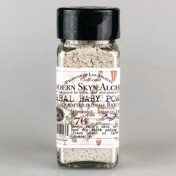 Modern Skyn Alchemy chamomile and lavender HERBAL BABY POWDER