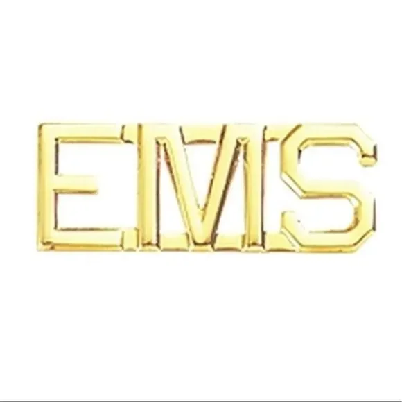 EMS lapel pin