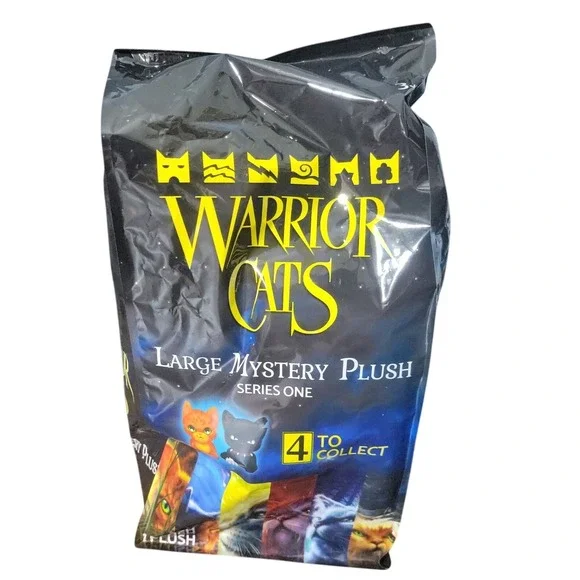Warrior Cats Large Mystery‎ Plush Series One 4 to Collect