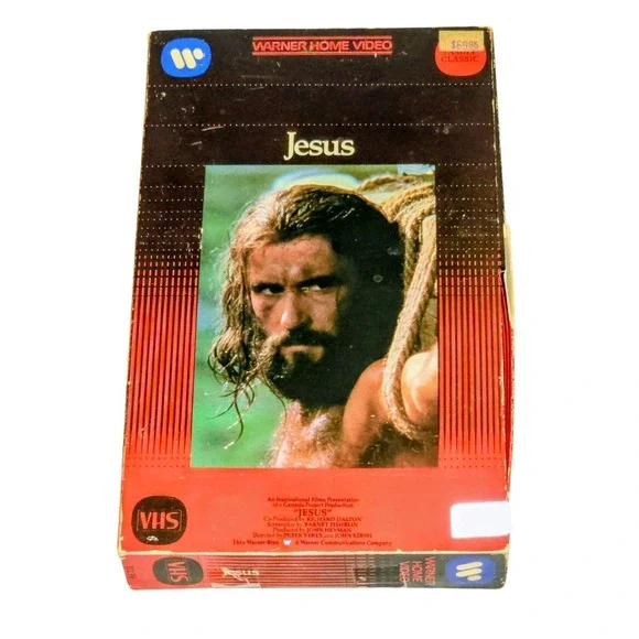 ✝️ Original Boxed WB Jesus Video Cassette VHS ✝️