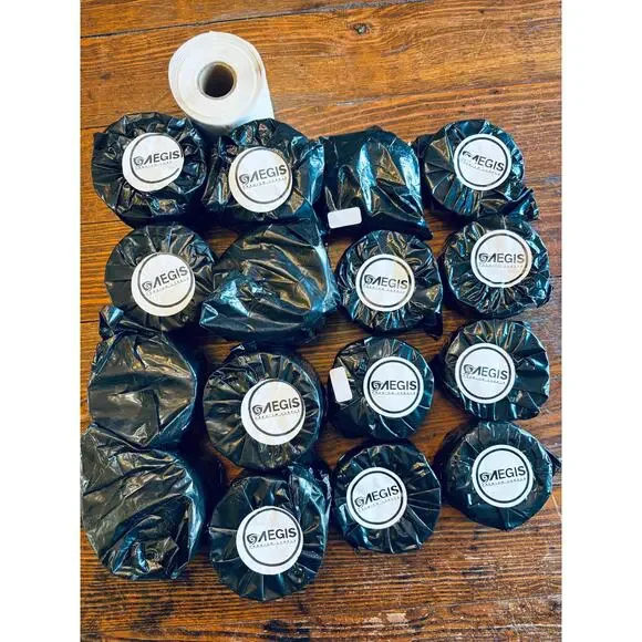 Lot of 17 AEGIS Retail Shop Thermal Printer Labels