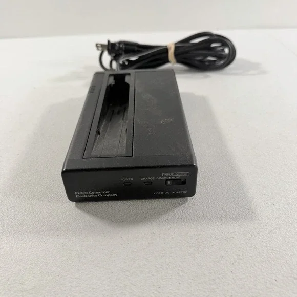 VTG 1990 Phillips V80098BK01 Video AC‎ Adapter Video Camcorder Battery Charger