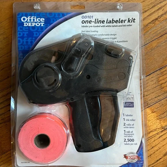 Price gun labeling kit