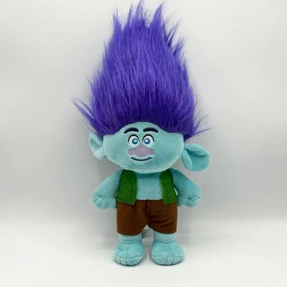 Dreamworks Trolls Branch Plush Doll 14” Clean