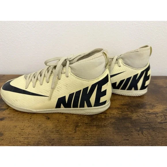 Nike Mercurial Soccer Shoes 3.5Y‎ Kids Yellow