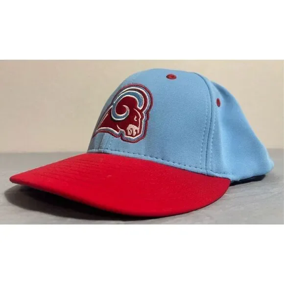 Alternate Color St. Louis Rams Hat Logo Red and Blue Richardson Fitted Large/XL