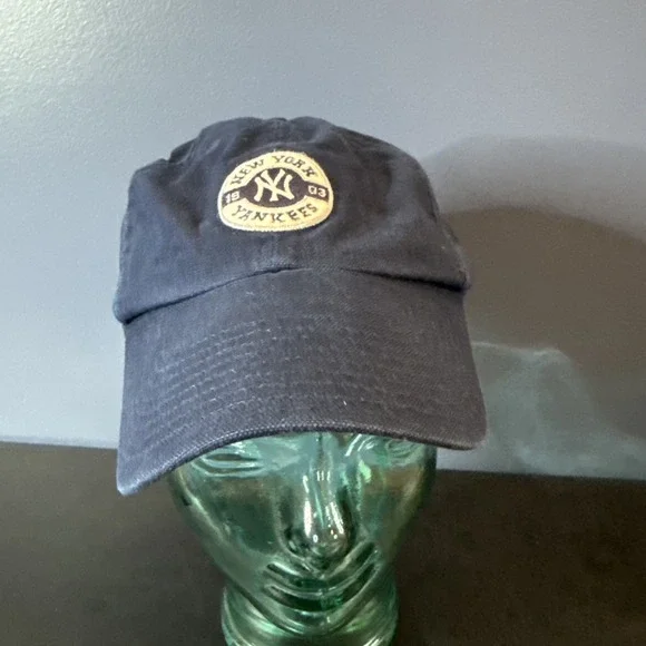 New York Yankees Hat Cap Strapback Blue Twins‎ Enterprise MLB Baseball Men's