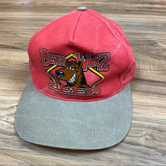 Kati Sport Cap Vintage Bear Whiz Beer Trucker Hat‎
