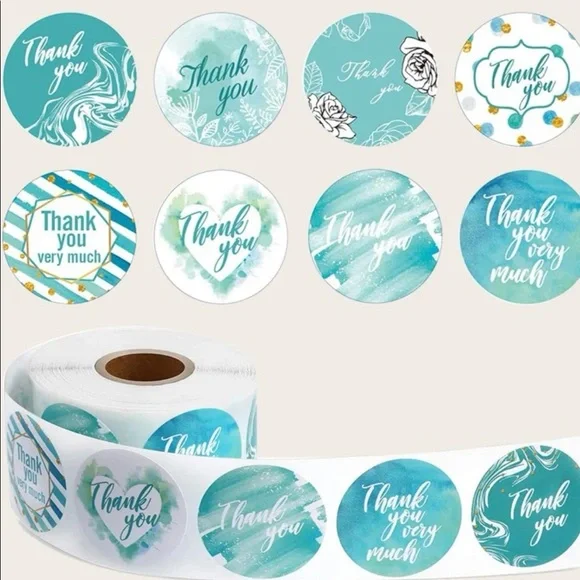 Thank you stickers