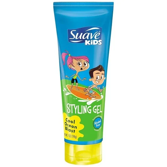 Suave Kids Styling Gel Cool Ocean Blast 7oz each