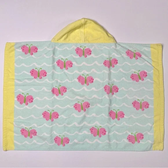 Pottery Barn Kids Butterfly Hooded Towel