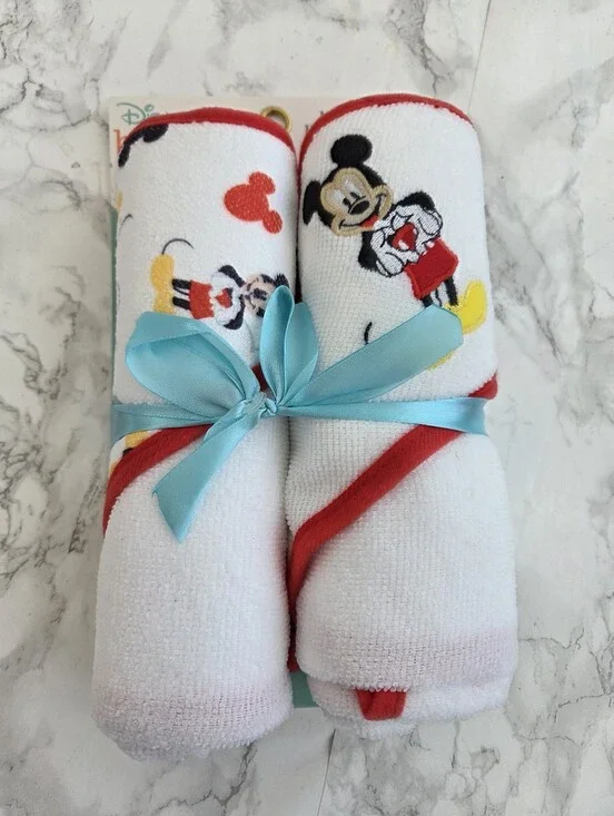 Disney Mickey baby towels