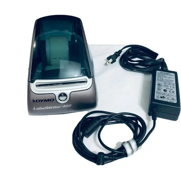 1 Dymo Label Writer 400 Turbo Wired Direct Thermal Printer Cables Barcode Office