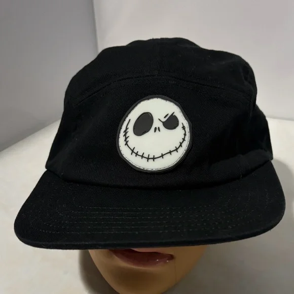 Black‎ Adjustable Nightmare Before Christmas Jack Skellington Baseball Cap