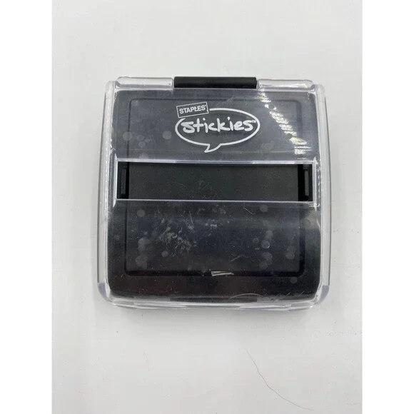 Post It Note black home office Holder Dispenser for Pop Up Sticky Notes