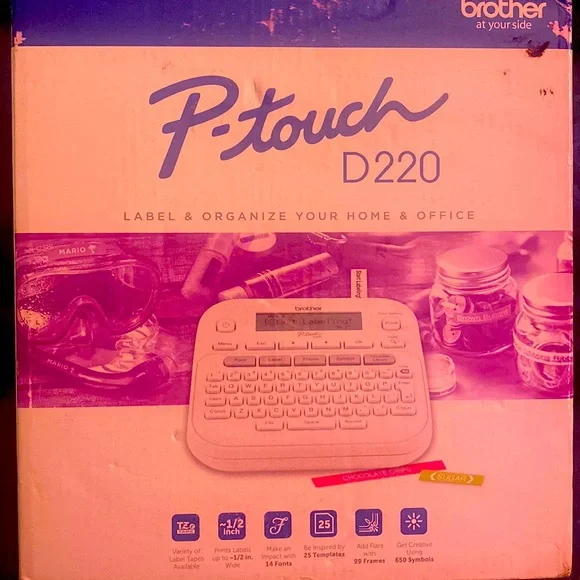 Desktop label maker