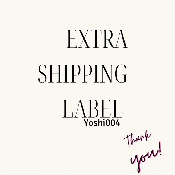 Extra Shipping label