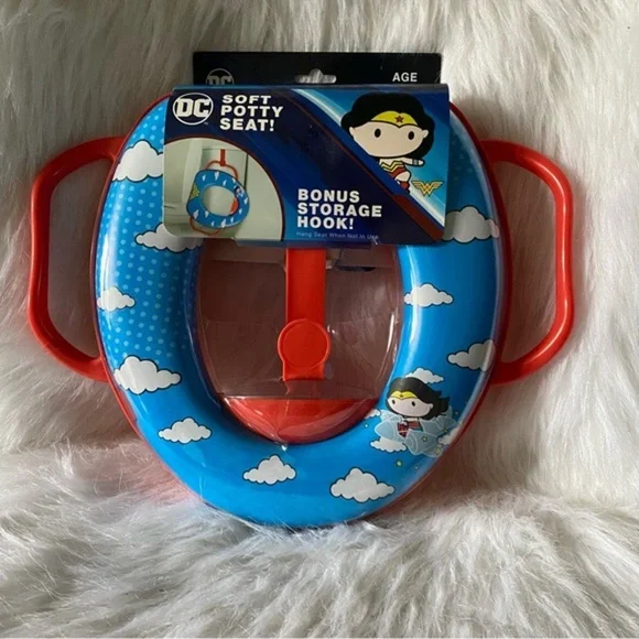 DC Soft Potty Chair With Storage‎ Hook Age 12 Month Removable Padded Seat