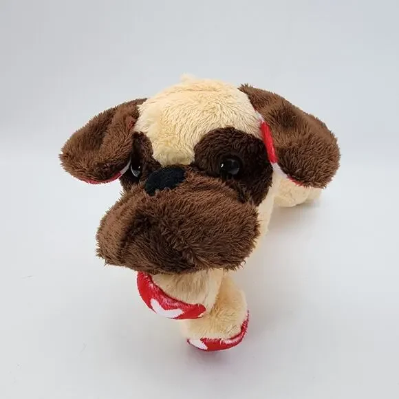 Animal Adventure Boxer Dog Plush Stuffed Lovey Toy 9