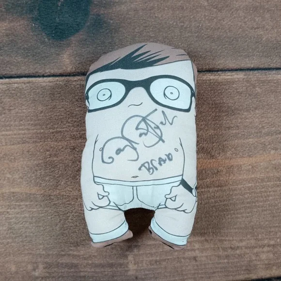 Brad Jones‎ Cinema Snob Autographed Pillow Plushie Collectible