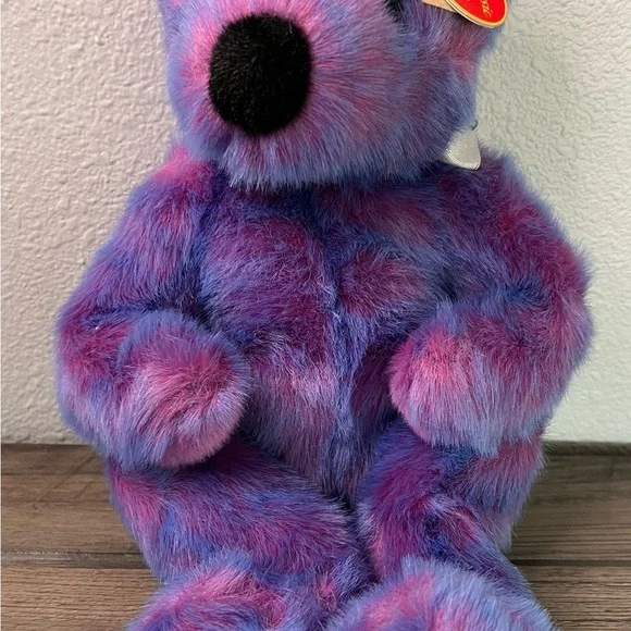 Ty Classic 1999 Purplebeary Teddy Bear approximately 14