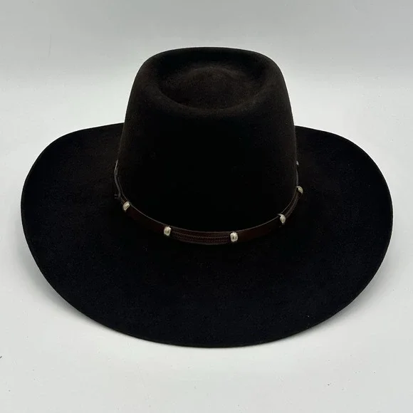 Martina McBride Autographed‎ Akubra Australia Outback Trading Brown Hat 56 VTG