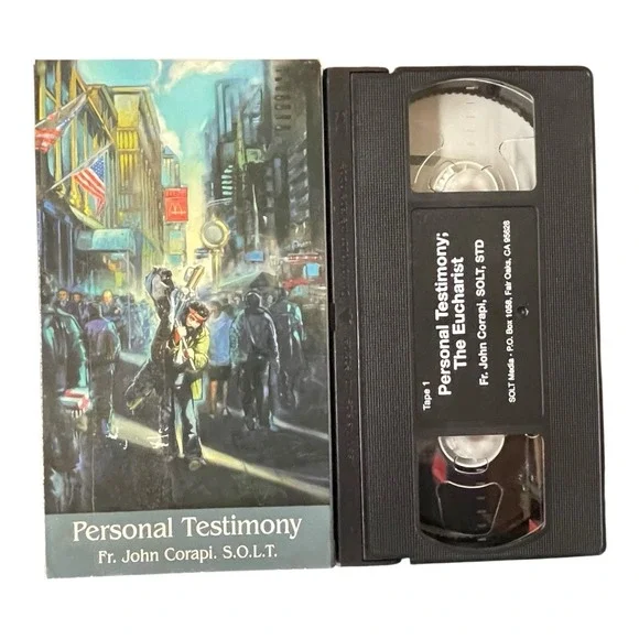 Personal‎ Testimony Fr. John Corapi S.O.L.T. The Eucharist VHS
