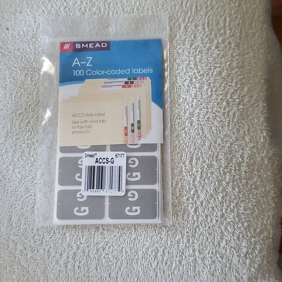 New Smead Color Labels 