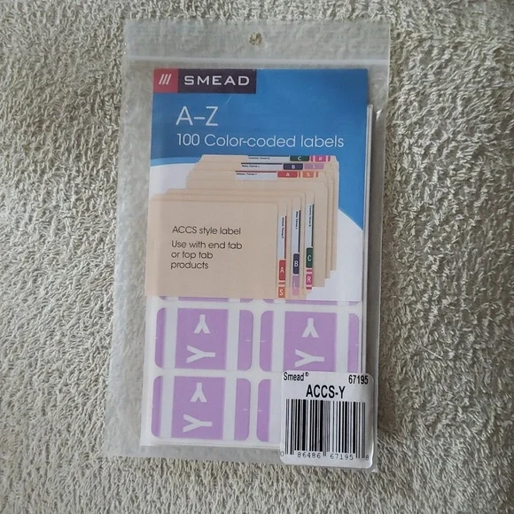 New Smead Color Labels 