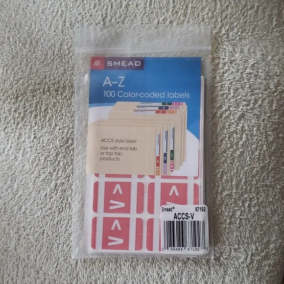 New Smead Color Labels 