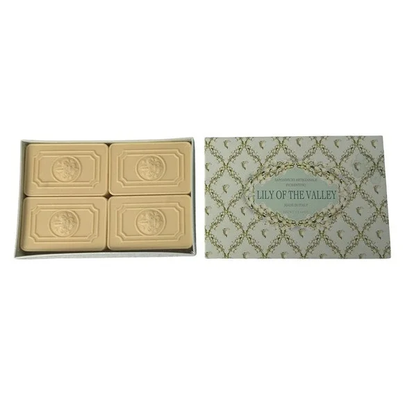 Saponificio Artigianale Fiorentino Lily of the‎ Valley 4 Soaps - Made in Italy